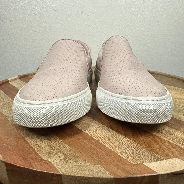 Greats The Wooster‎ Blush Perforated Pink Leather Slip On Shoes Womens Size 9.5 - Image 6