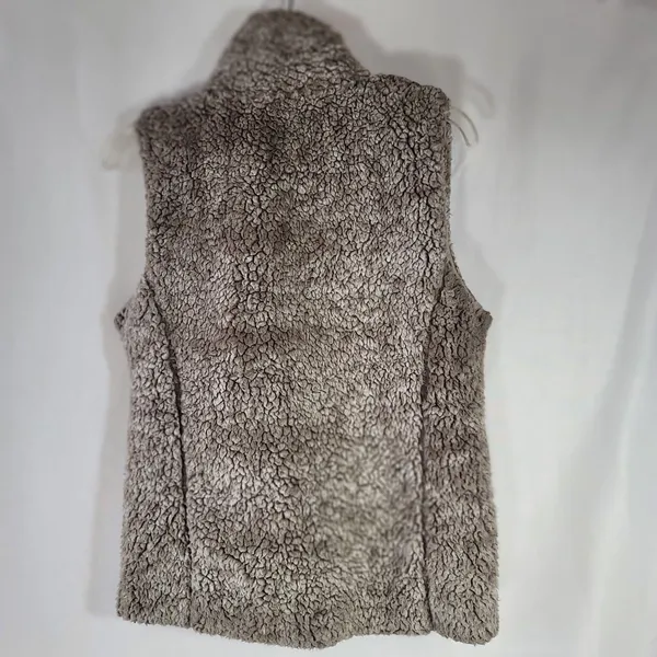 Simply Southern The Southern Shirt Company Heathered Zip Ultra Plush Sherpa Vest Women's Medium - Image 6