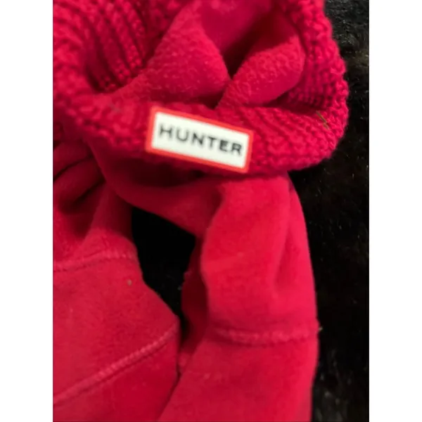 Hunter L 'Chunky' Cabled Cuff boot Socks - Image 2