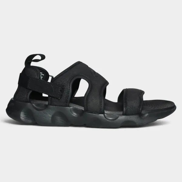 Nike Owaysis Sandals Women 7 Triple Black Adjustable Sport - Image 2