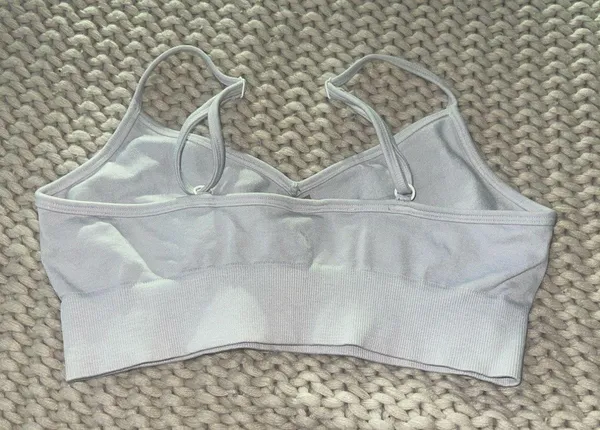 Aritzia tna sports bra in white - Image 2