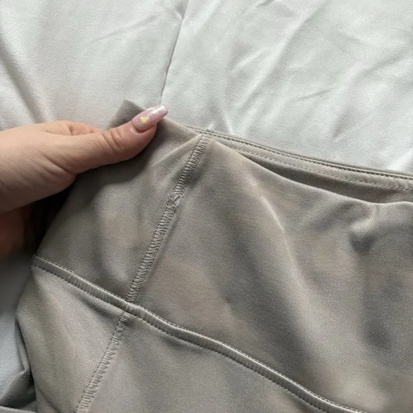 Womens Gray Camo Leggings‎ Athleisure Activewear Yoga Workout Gym Pockets - Image 6