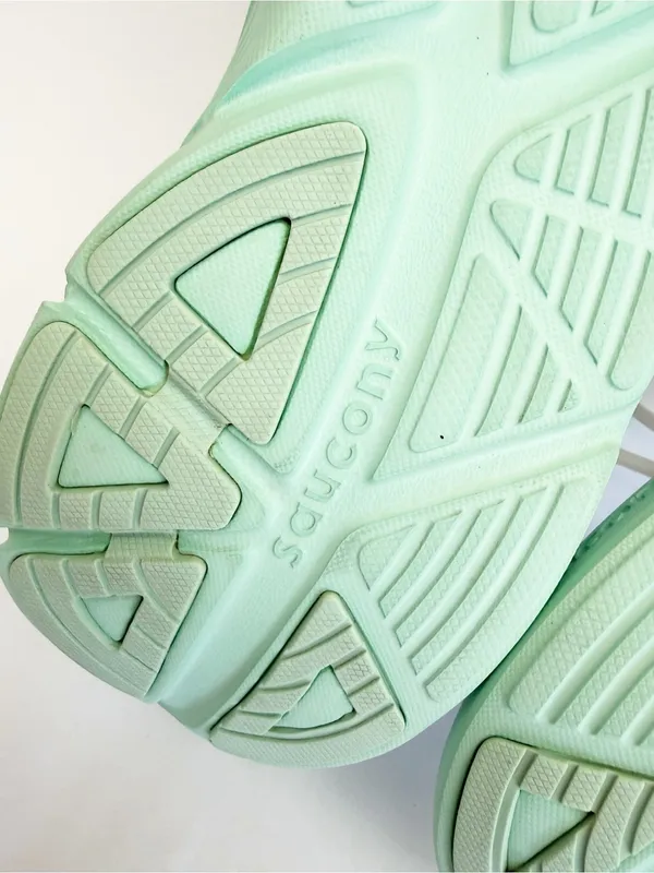 Saucony Guide 17 Women’s Running Shoes Lace Up Sneakers White Jade Green - Image 14