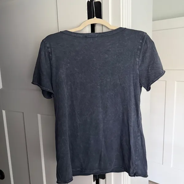 ANTHROPOLOGIE T.La Gray SHORT‎ SLEEVE MARIELA CUT-OUT TEE - Image 5