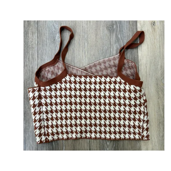 Maeve Anthropologie Womens Small Maeve Criss-Cross Sweater Cami - Image 4