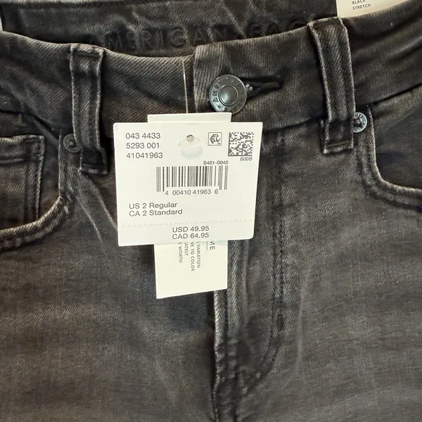 American Eagle Jeans CURVYMOM JEAN Size 2/26W - Image 2