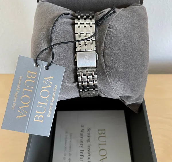 Bulova Women’s Diamond Accent Watch 32mm New! - Image 6
