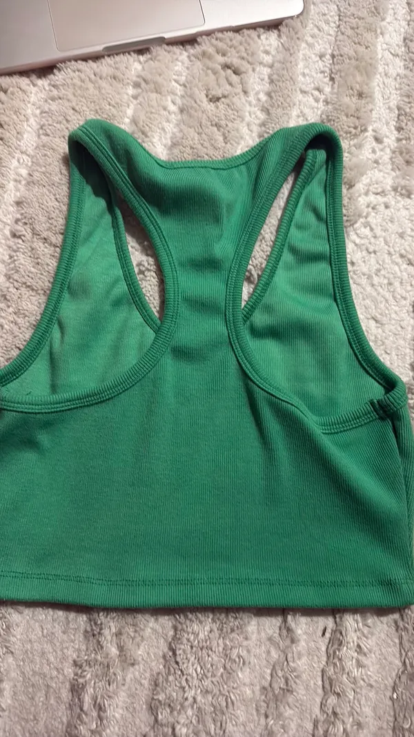 GREEN TANK TOP - Image 2