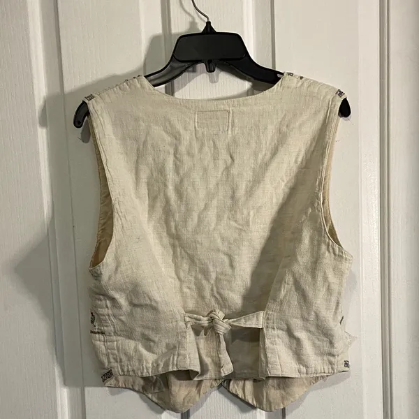 Vintage Tantrums Vest Blue Size L - Image 4