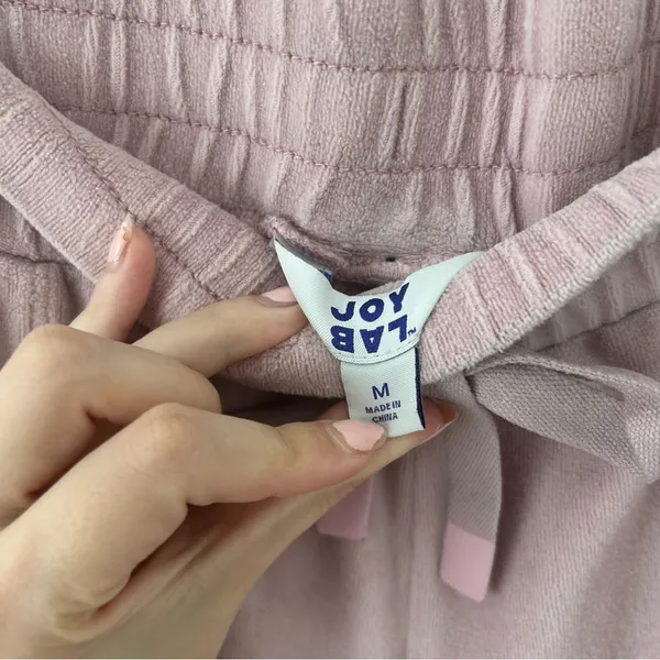 JoyLab Dusty Pink Wide Leg Sweatpants - Image 6
