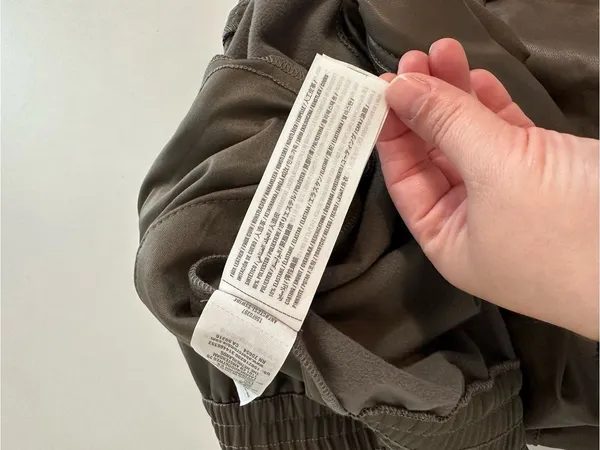 Abercrombie & Fitch Faux Brown Leather Cargo High Rise Jogger Pants Size L NWT - Image 10