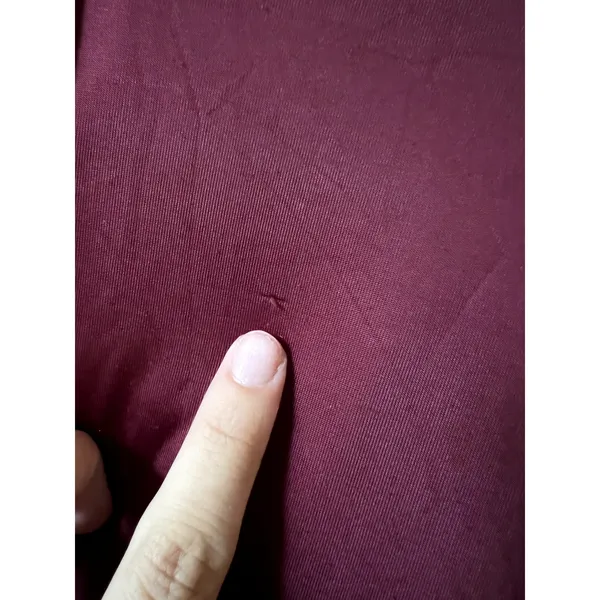 Oh Polly Midi sleeveless Bow detail Dress Burgundy Wine Size 4 - Image 11