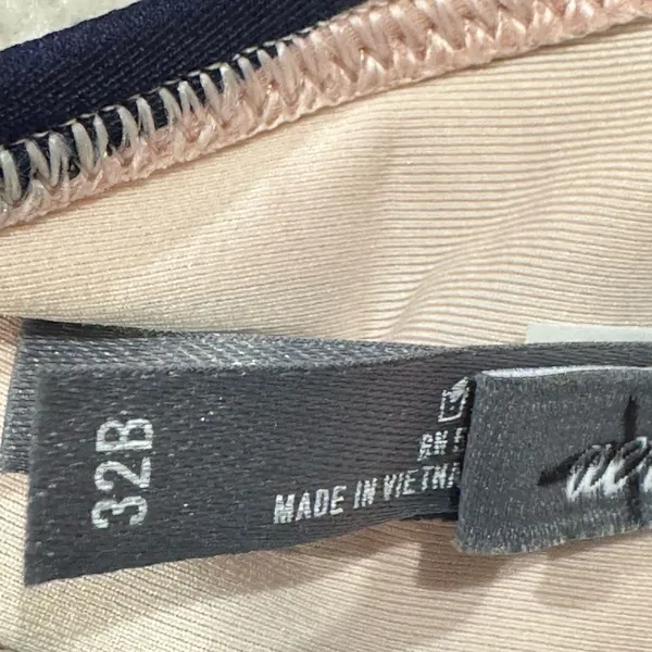 Aerie Perkier Push-up Strappy Striped Swimsuit Bikini Top Women’s 32B - Image 5