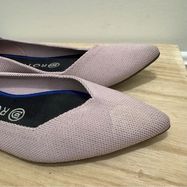 Rothy's The Point‎ Petal Pink Blush Pointed Toe Ballet Flats 8.5 - Image 6