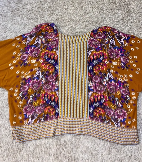 Free People Blouse Floral - Image 4
