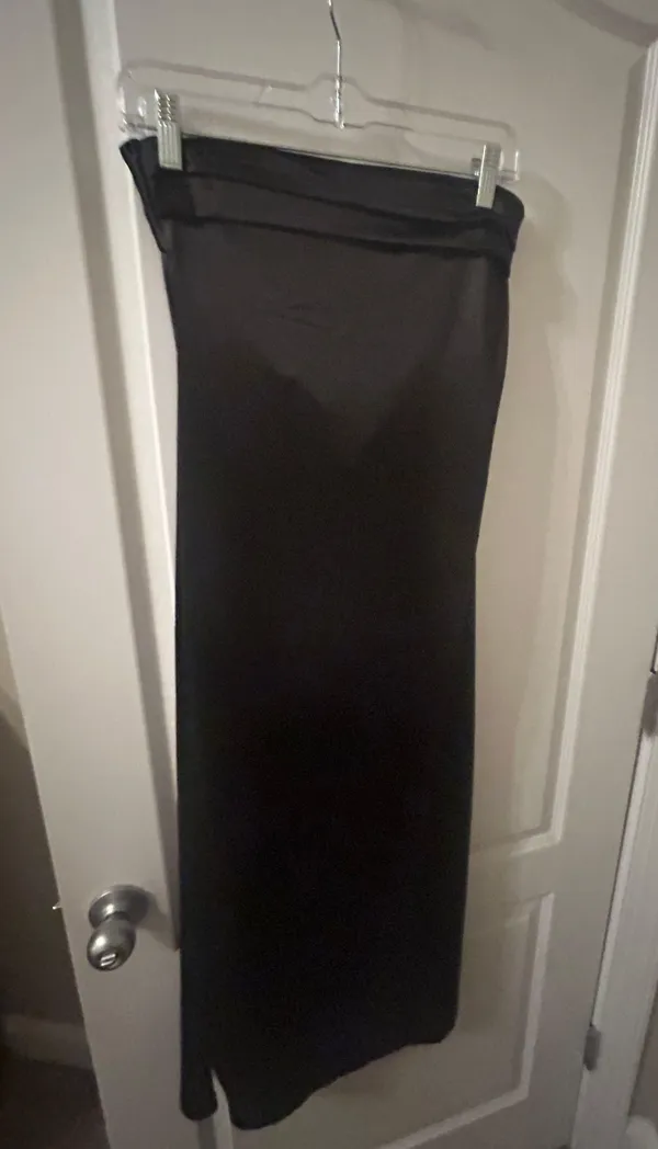 Black Slip Dress - Image 3