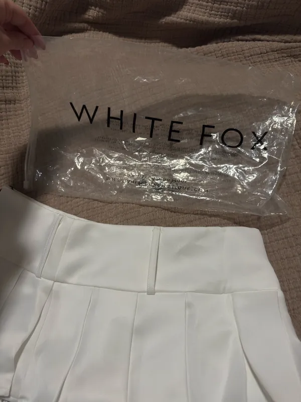 White Fox Mini Boutique White Skirt - Image 3