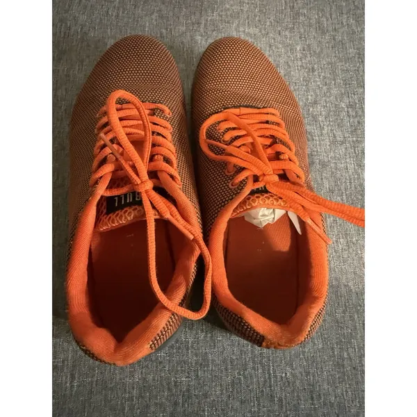 Nobull Superfabric Outwork CrossFit Trainers Women's Sz 9.5 Orange/black - Image 7
