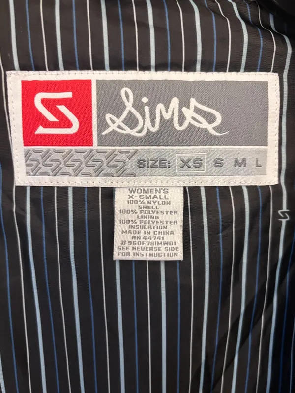 Sims Women's Snowboard Ski Jacket Size XS Great Condition - Image 11
