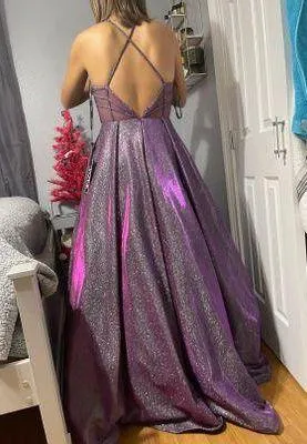 Japan Victor Company purple holographic dress new never worn out - Image 6