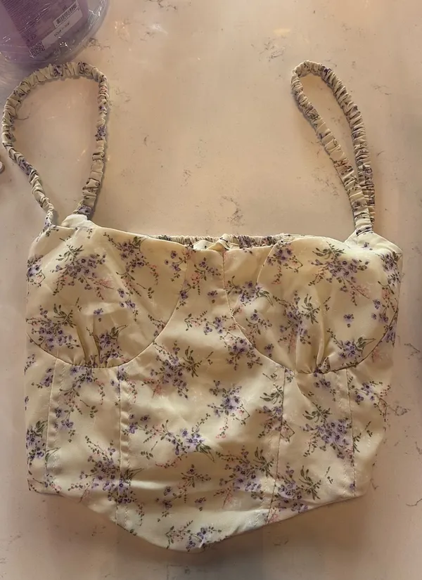 Green tea corset top - Image 2
