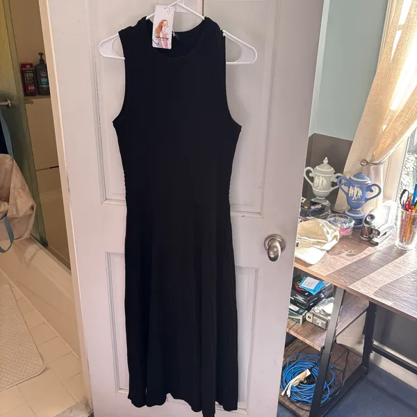 PRETTY GARDEN Spring Casual Dresses Size Large Black Summer Business Work - Image 11
