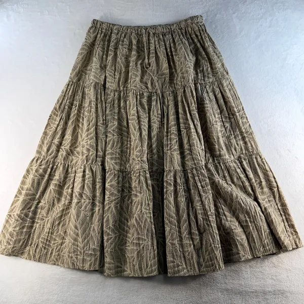 White Stag Y2K‎ Vtg M Large Skirt Midi Boho Peasant Whimsy Fairy Tiered Cottagecore Peasant - Image 3
