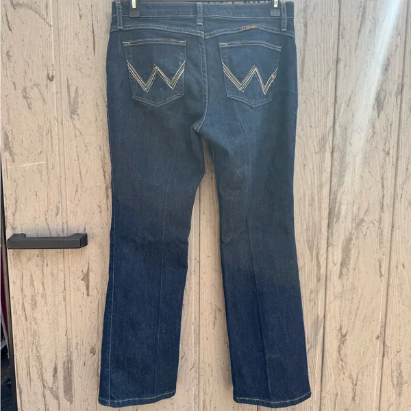 Wrangler Women's Boot Cut Jeans - Dark Blue - Image 3