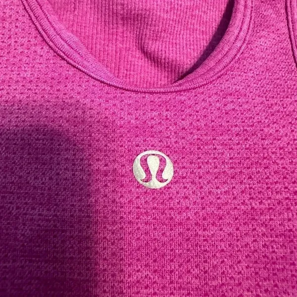 Lululemon Seamlessly Covered Tank Women’s Size 10 Purple Active Running Workout - Image 5