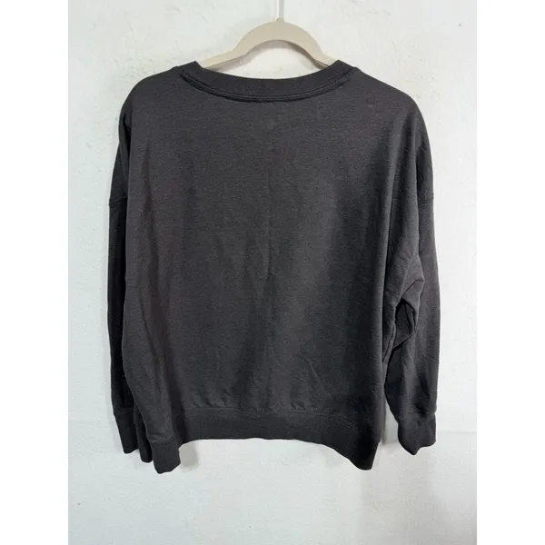 Maurices Sweatshirt Rock N Roll Free Spirit Pullover Large Gray Rocker Graphic - Image 4