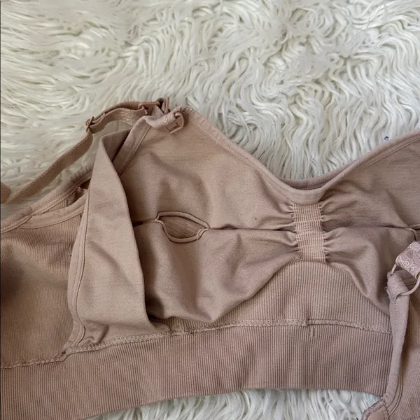 Kindred Bravely - Women's Hands Free Nursing Bra Pum Beige - Image 18