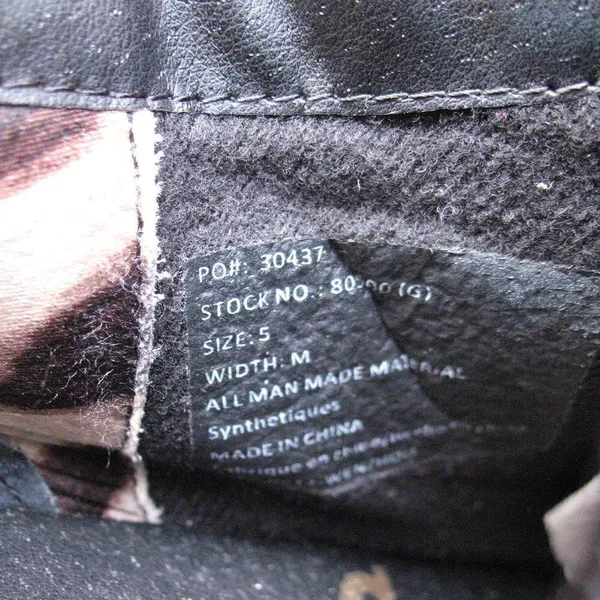Sam Edelman Black Vegan Leather Studded Boots - Image 7
