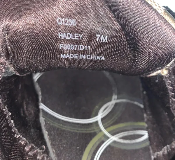 COACH Hadley Womens Logo Sneakers Brown Size 7 M - Image 10