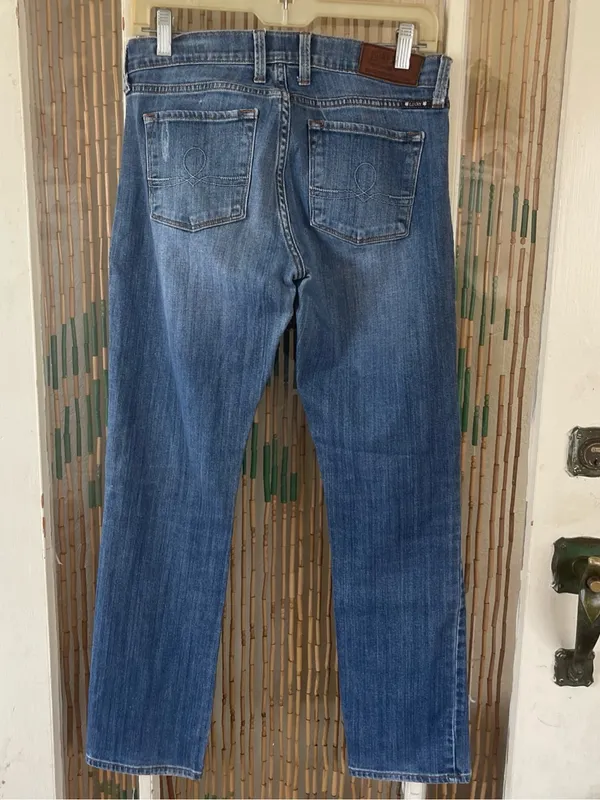 Lucky Brand Women's Medium Blue Sofía straight Leg Jeans - Image 5