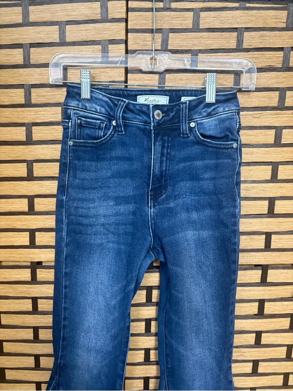 KanCan ultra high rise super flare jeans size 23 - Image 3