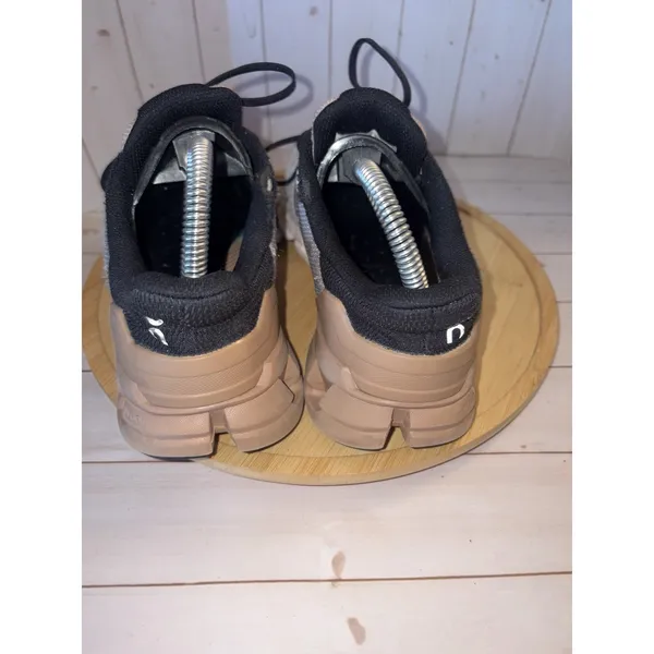 Womens On Cloudflyer Shoes 7 Glacier Rosebrown Running Sneakers On Cloud - Image 7
