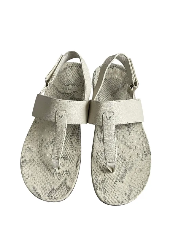 Vionic Tala T-Strap Supportive Leather Sandals Women’s Size 7 Snake Print - Image 3