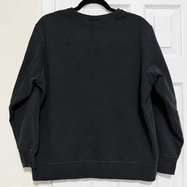 Nike Glam Dunk Gold Chain Crewneck Sweatshirt Black Gold Graphic Small - Image 4