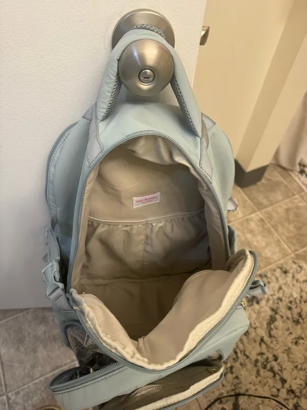 Cute travel backpack Blue - Image 5