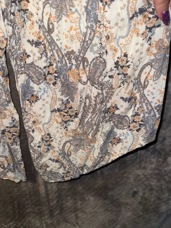 Hem & Thread Paisley Print Sleeveless Jumpsuit with Pockets - Image 7