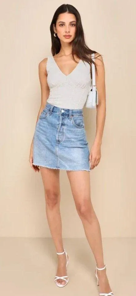 Ivory Lace Tank Top - Image 3