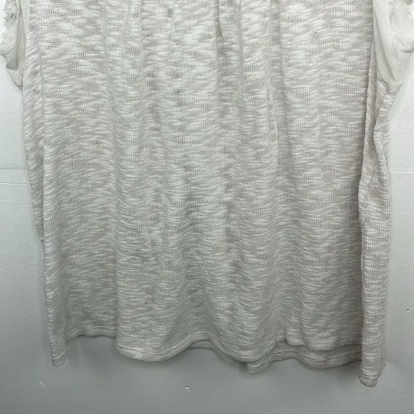 Anthropologie One September Evin Embroidered Knit Top size Large - Image 11