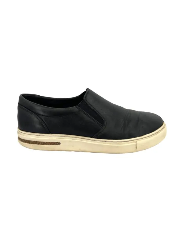 Birkenstock Oswego Black Leather Slip-On Shoes Smart Casual Size 38 EU 7-7.5 US - Image 2