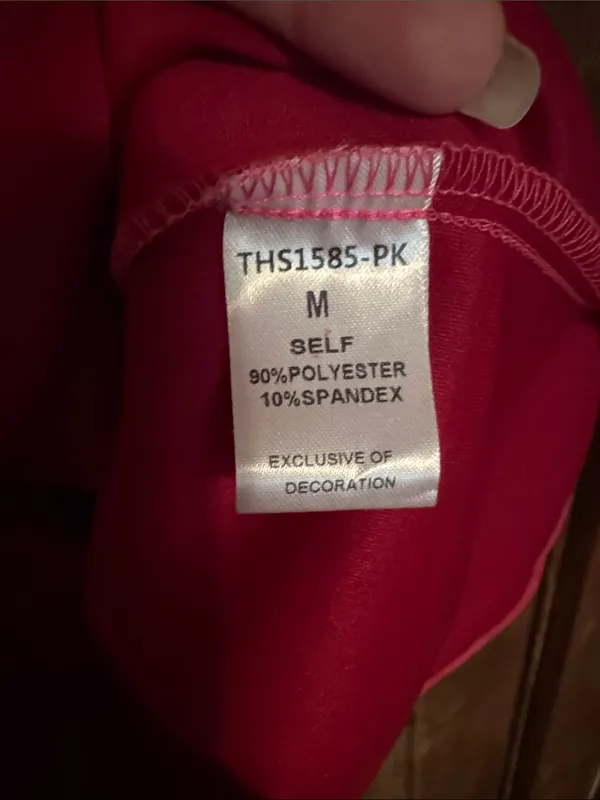 THML Hot Pink Tiered Ruffle Collar Dress - Image 3