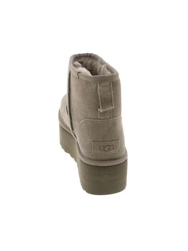 NWT UGG Classic Mini Platform Boot Ankle Bootie 1134991 Smoke Plume Gray 5M - Image 6