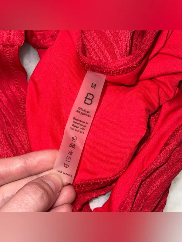 NEW BMJL bikini set Red Size M - Image 3