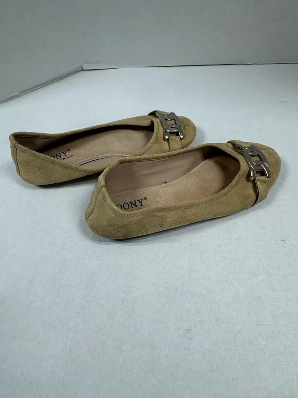 SDONY Women's Suede‎ Ballet Flat - Image 6