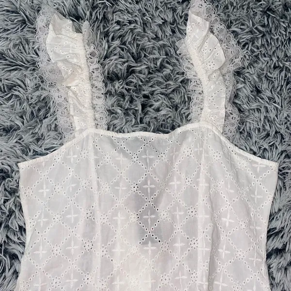 Dollskill Delia’s White eyelet babydoll dress - Image 5