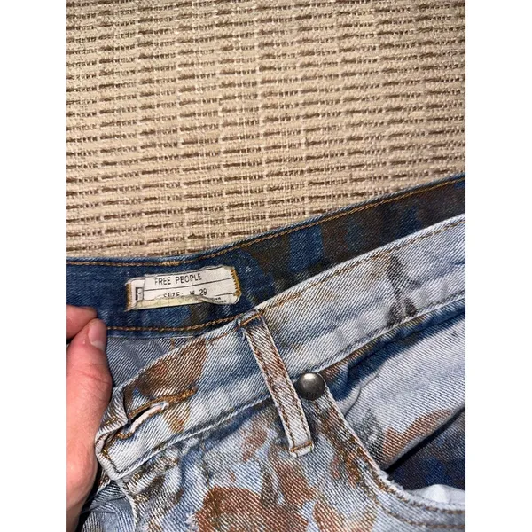 Free People Flower Shorts - Image 2