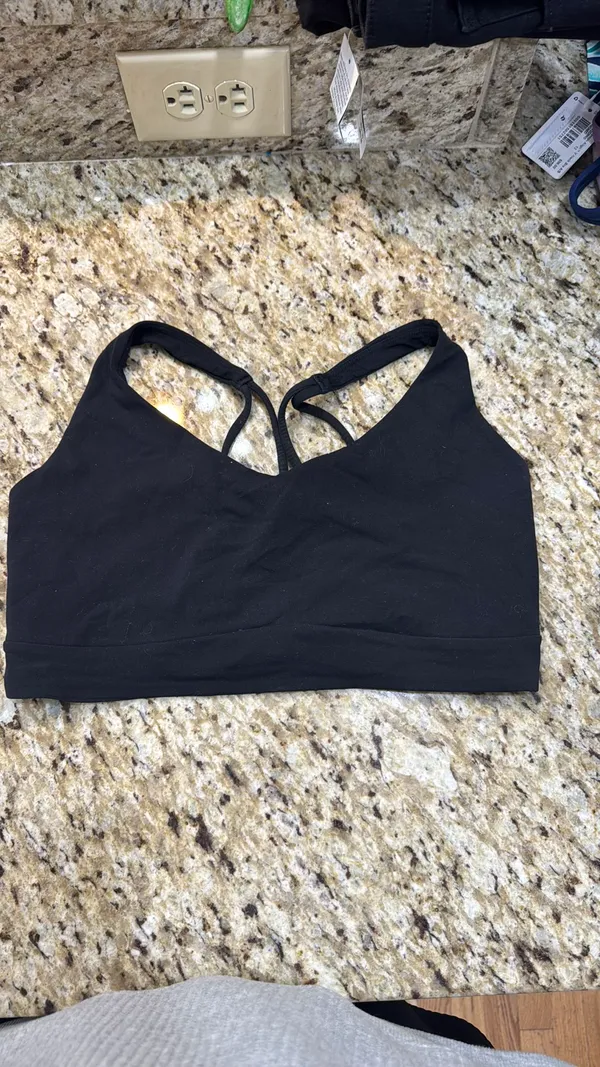 Athleta Sports Bra Black - Image 2
